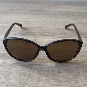Calvin Klein Black and Brown Sunglasses